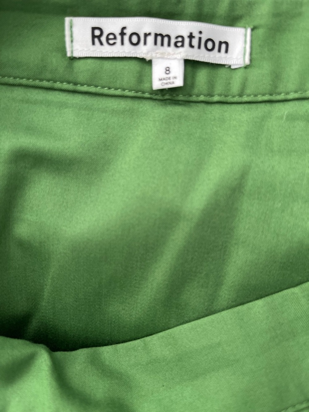 Reformation Green Mylie Two Piece Set - Picture 8 of 8